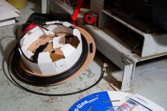 EXT-R Series Coiled Up On Dispensing Reel