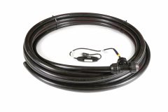 Heat-Line Freeze Protected Pipe System Coiled Up