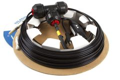 Retro-Line In-Pipe Self-Regulating Heating Cable Coiled Up On Dispensing Reel