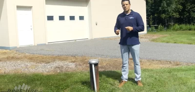 How to Measure a Water Supply Pipe from a Well with Pitless Adapter for Retro-Line